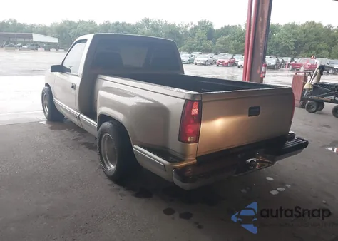 1993 Chevrolet Gmt-400 C1500 из США, поврежденный, VIN 1GBDC14K7PZ162857